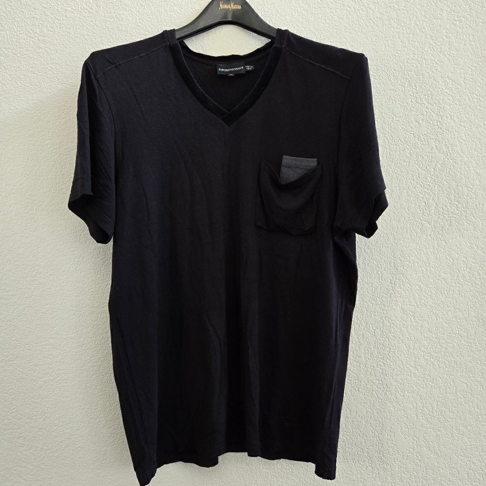 Emporio Armani V-neck t-shirt top size XL